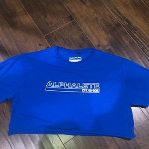 ALPHALETE CROP TOP